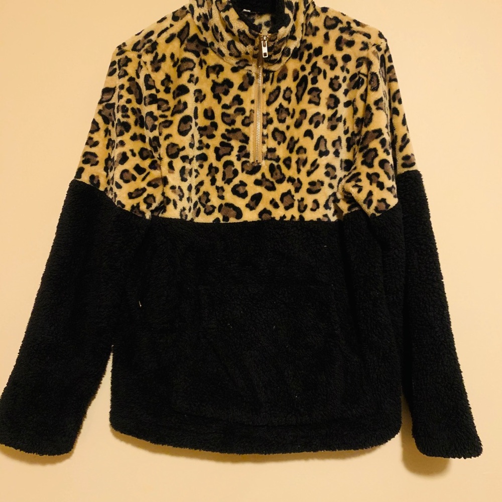 Leopard Print Sweater